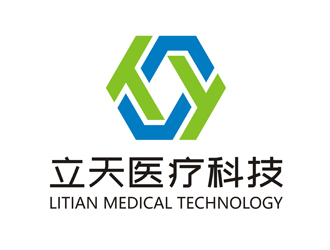 谭家强的立天医疗科技logo设计