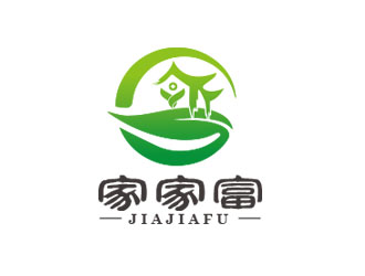 朱红娟的贵州省家家富农特产销售有限公司logo设计
