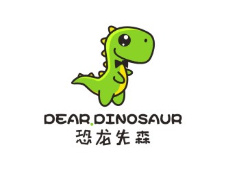 陈国伟的恐龙先森logo设计