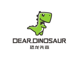 恐龙先森logo设计