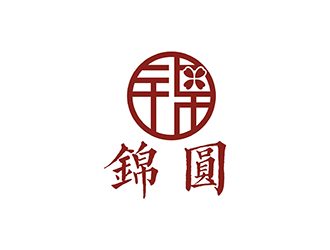 周都响的錦園logo设计