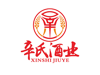 辛氏酒业logo设计
