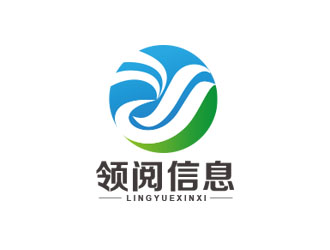 朱红娟的湖北领阅信息科技有限公司logo设计
