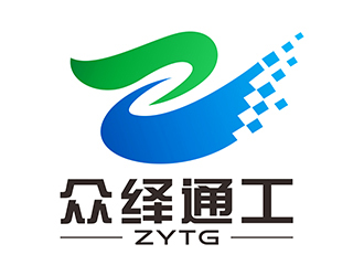 张峰的众绎通工ZYTGlogo设计