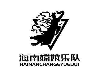 张俊的海南嫦娥乐队logo设计
