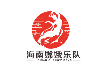 朱红娟的海南嫦娥乐队logo设计
