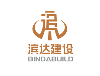 唐国强的北京滨达建设集团有限公司logo设计