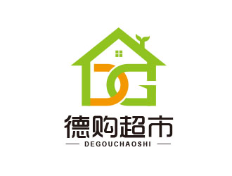 朱红娟的南京德购超市有限公司logo设计