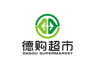 劳志飞的南京德购超市有限公司logo设计