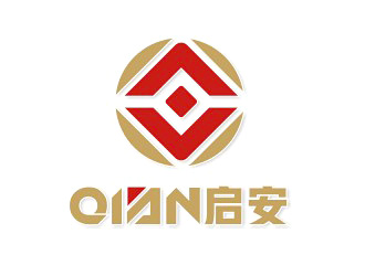 李杰的启安logo设计