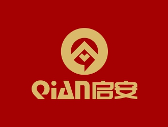 陈国伟的启安logo设计