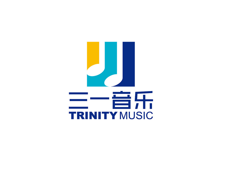 三一音乐logo设计