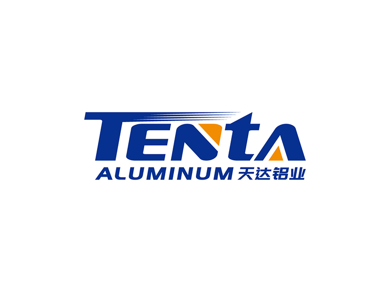 天达铝业    Tenta Aluminumlogo设计