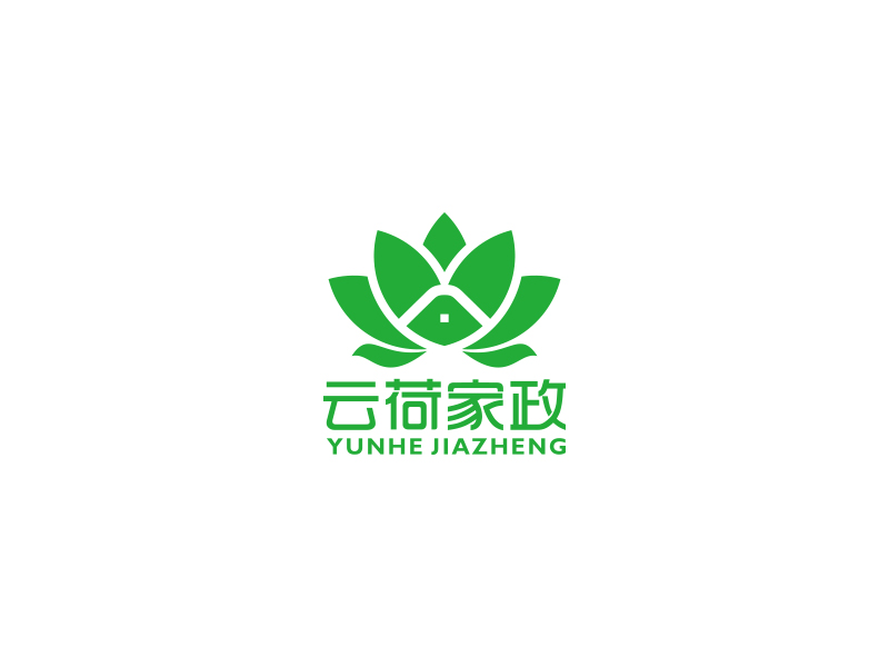 上海云荷家政服务有限公司logo设计