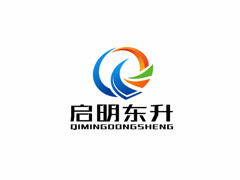 北京启明东升印刷设计有限公司logo设计