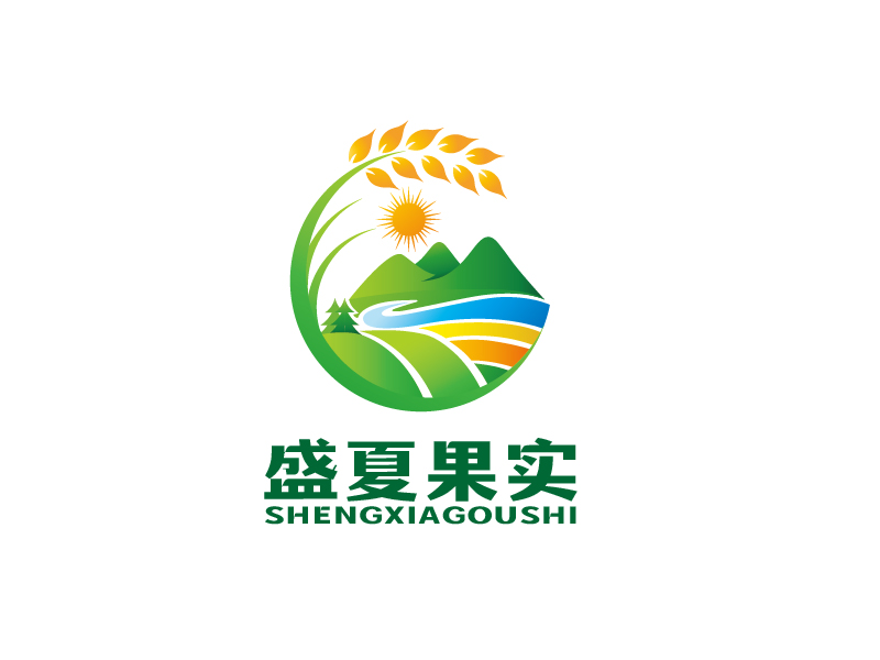 陕西盛夏果实农业科技开发有限公司logo设计