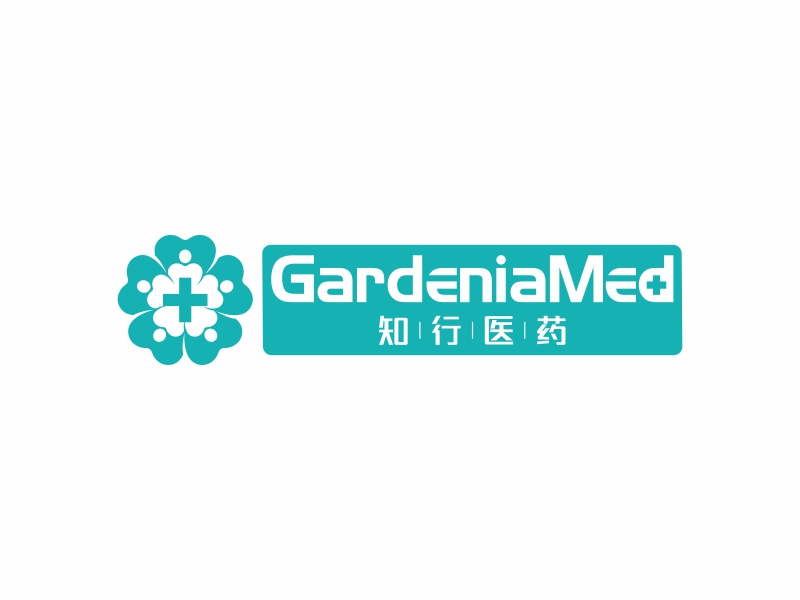 栀子健康/知行医药logo设计