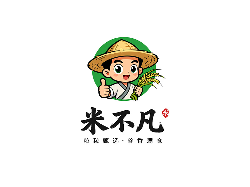 吴晓伟的米不凡logo设计