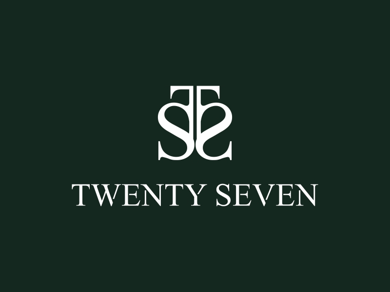 Twenty Seven首饰定制logo设计
