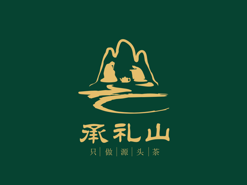 姜彦海的承礼山logo设计