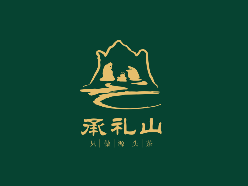姜彦海的承礼山logo设计