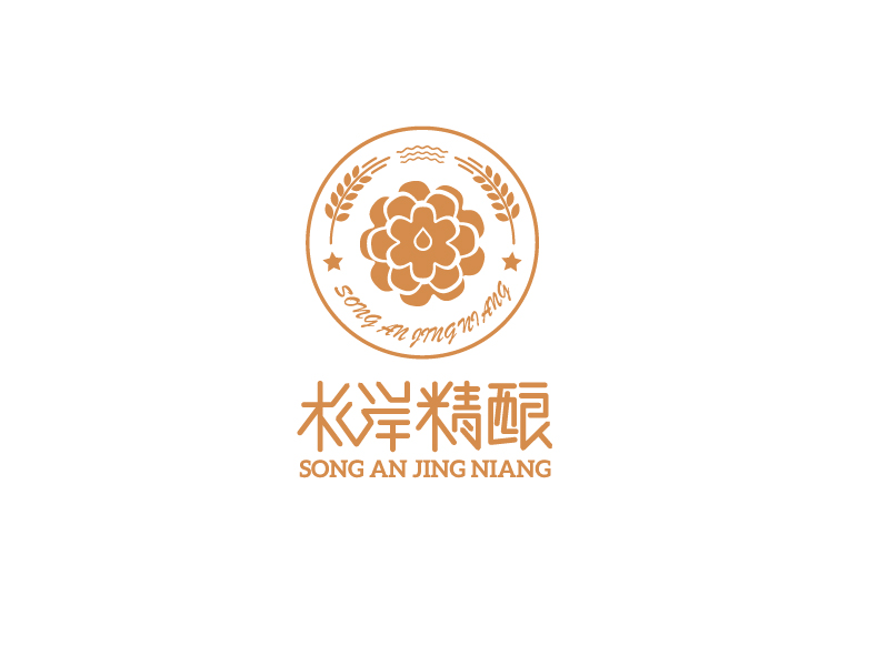唐国强的松岸logo设计