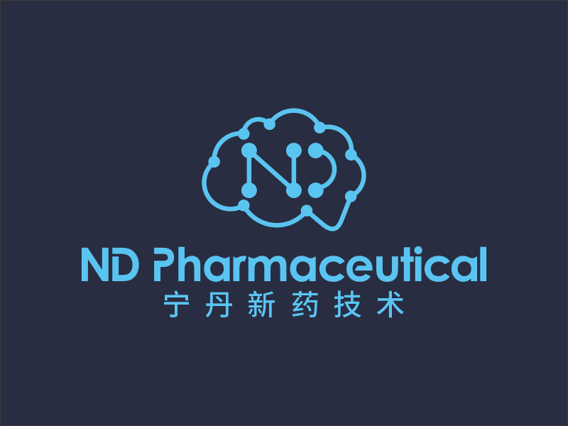 何嘉健的南京宁丹新药技术有限公司（Neurodawn Pharmaceutical Co., Ltd.）logo设计
