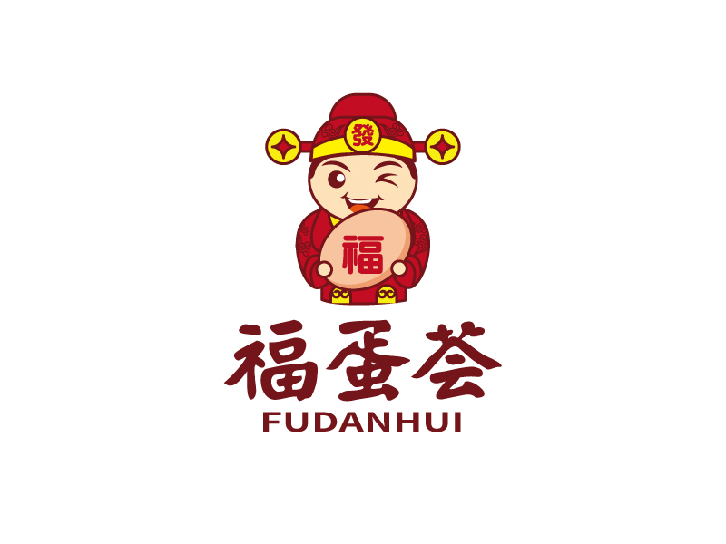 张俊的福蛋荟logo设计