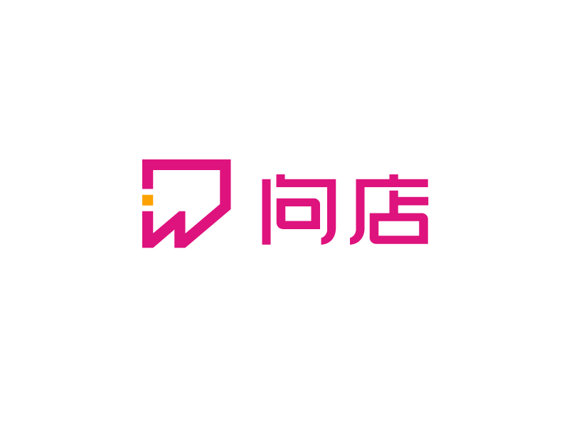 唐国强的问店logo设计