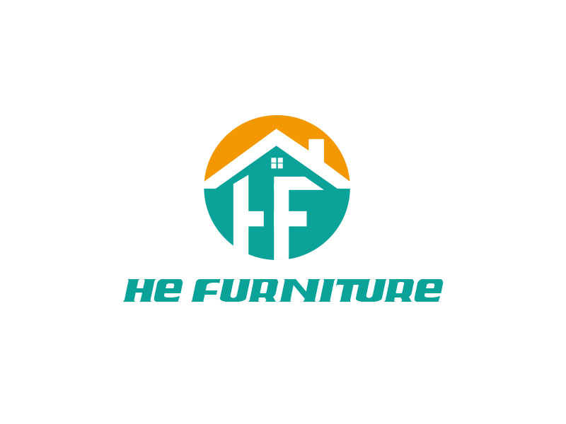 朱红娟的HE FURNITURElogo设计