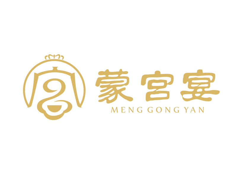 杨忠的蒙宫宴logo设计
