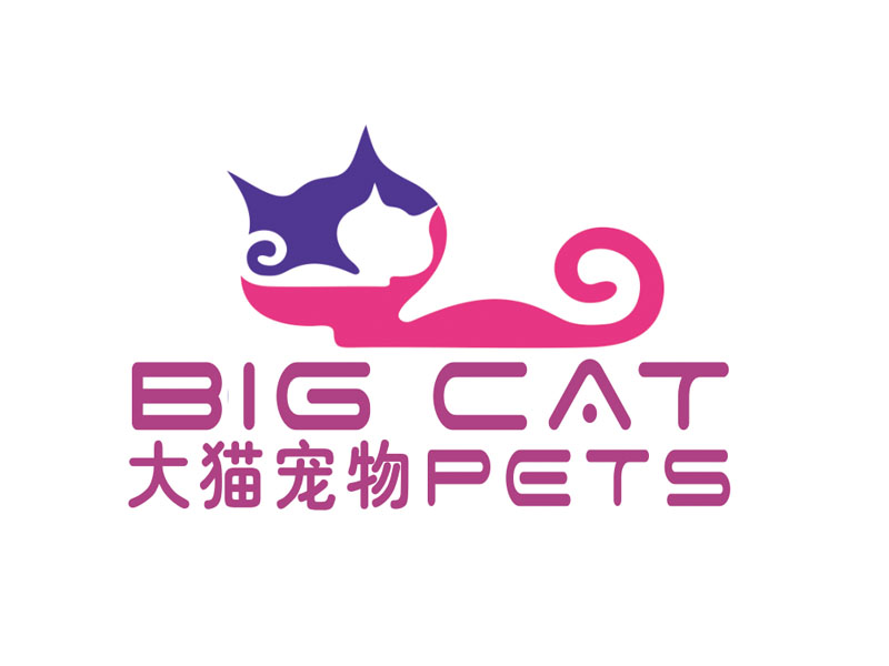 李正东的大猫宠物logo设计