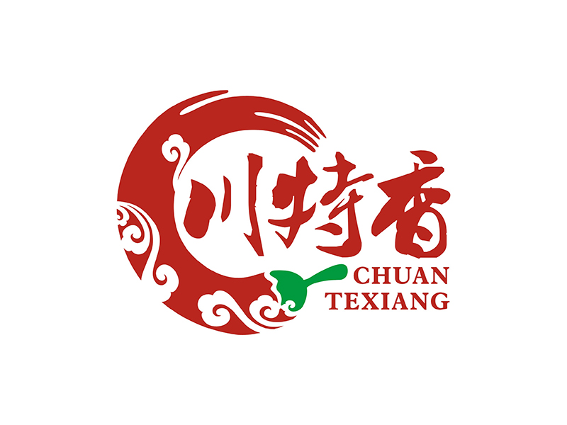 周都响的川特香logo设计