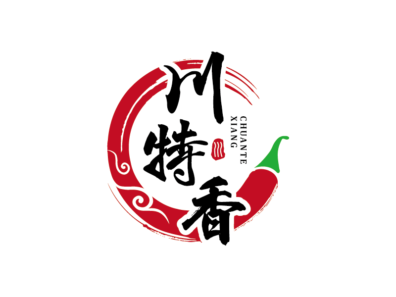王涛的川特香logo设计