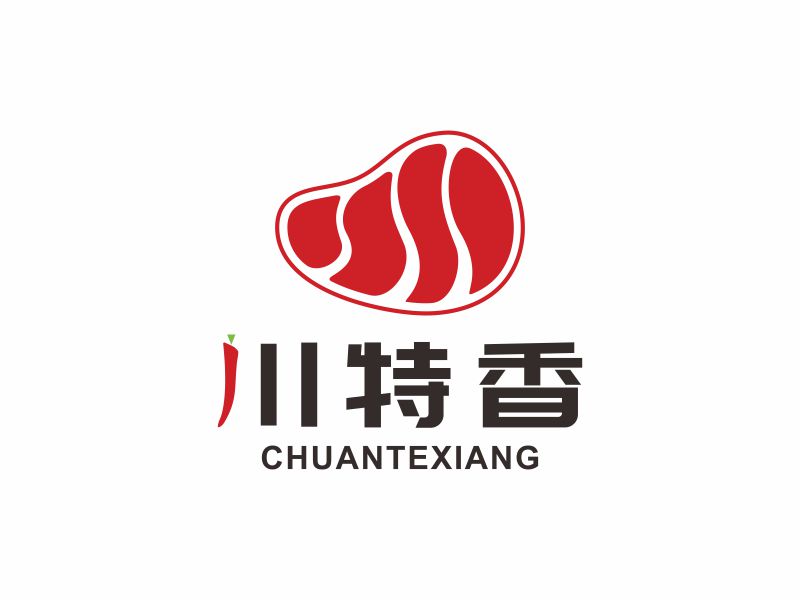 陈国伟的川特香logo设计