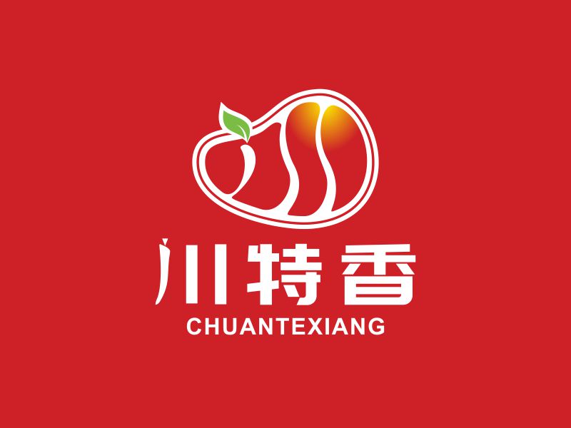陈国伟的川特香logo设计