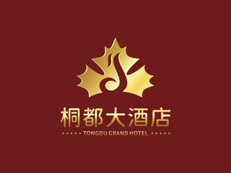 何嘉健的桐都大酒店logo设计
