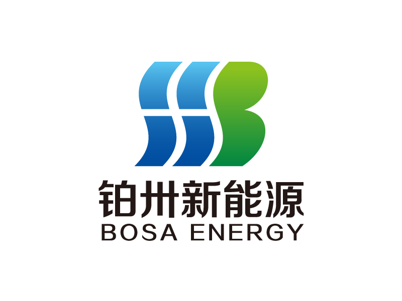 叶美宝的河南铂卅新能源科技有限公司logo设计