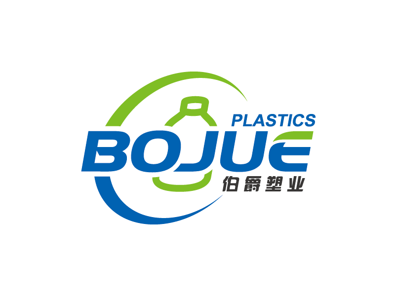 王涛的BOJUE   PLASTICS   伯爵塑业logo设计