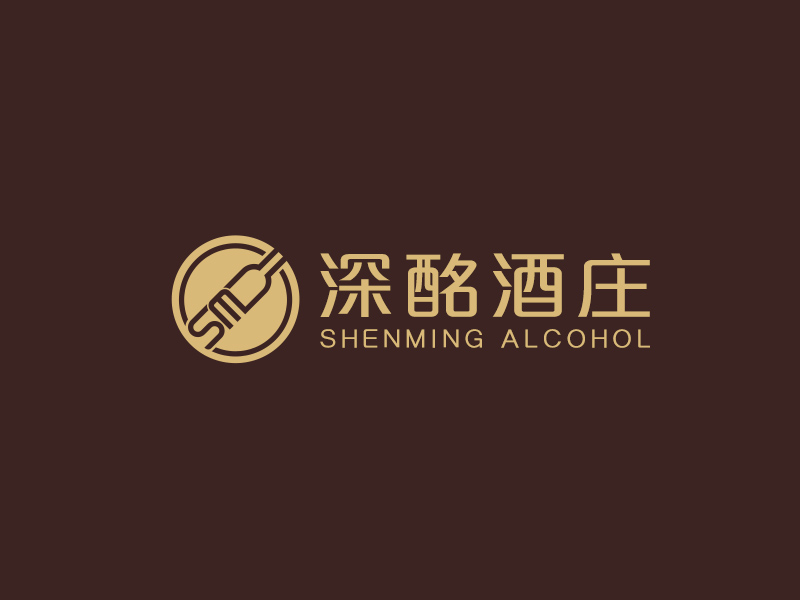 吴晓伟的深酩logo设计