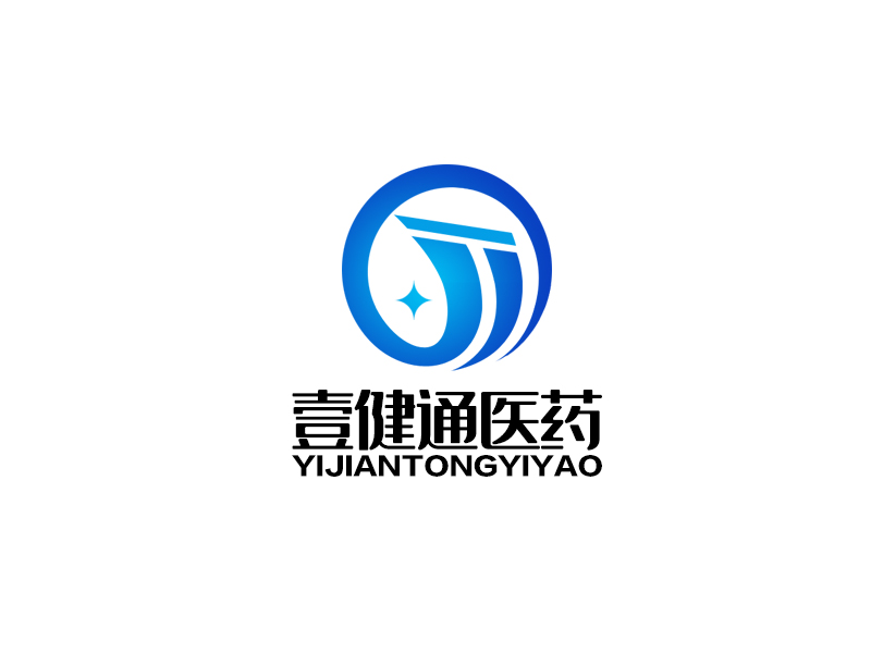 余亮亮的安徽壹健通医药有限公司logo设计