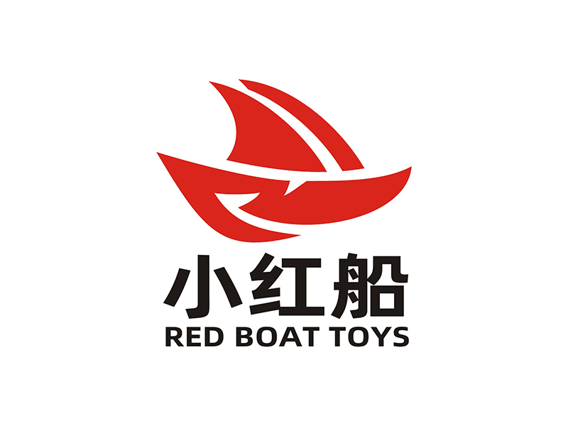 周都响的小红船 RED BOAT TOYSlogo设计