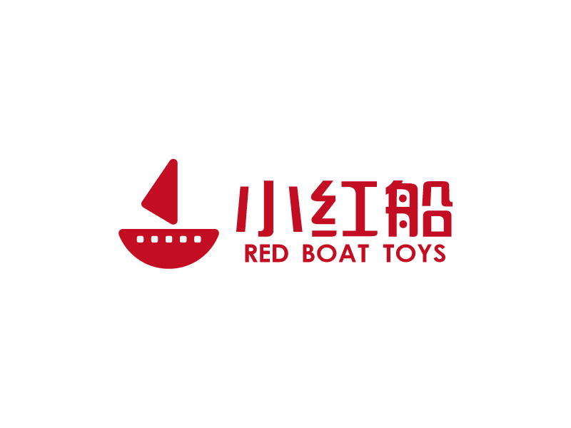张俊的小红船 RED BOAT TOYSlogo设计
