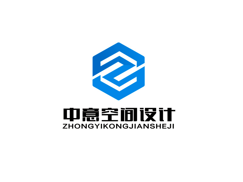 李杰的中意空间设计logo设计