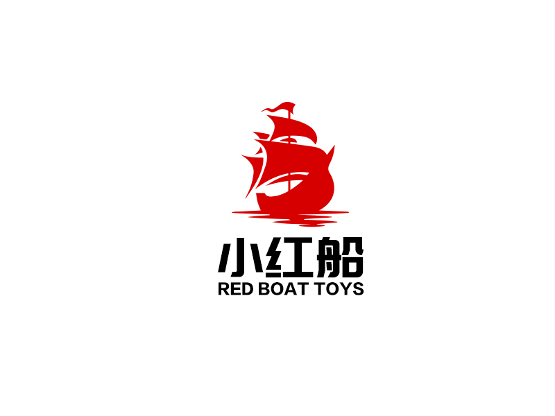 余亮亮的小红船 RED BOAT TOYSlogo设计