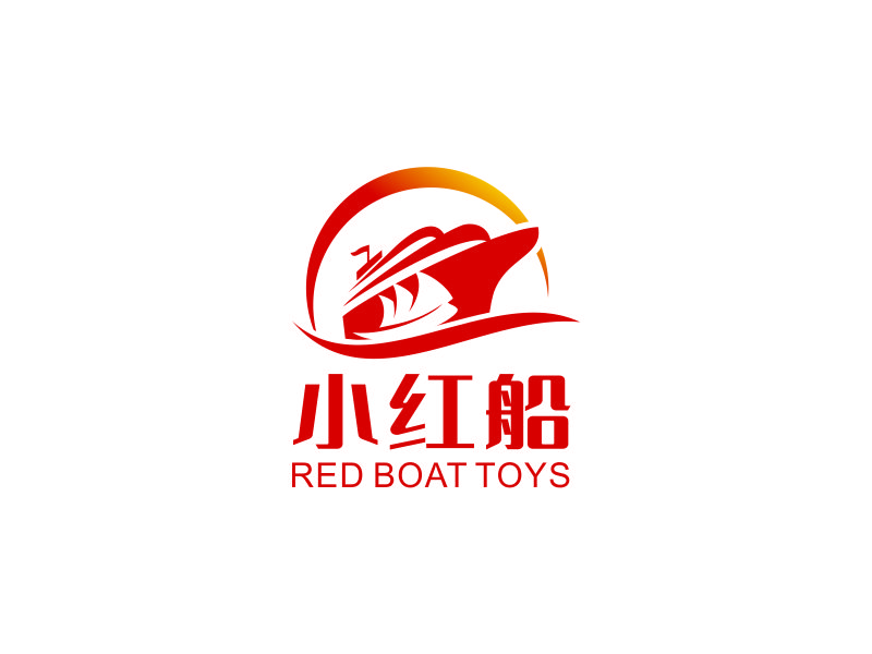 小红船 RED BOAT TOYSlogo设计