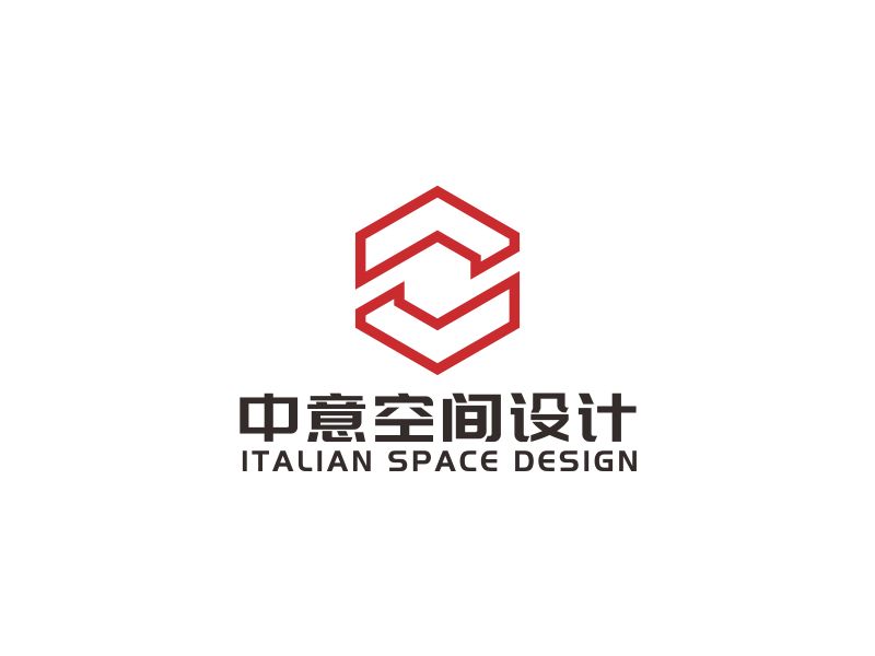 汤儒娟的中意空间设计logo设计