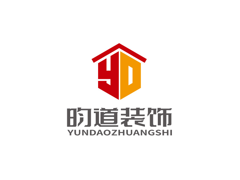 张俊的昀道装饰logo设计
