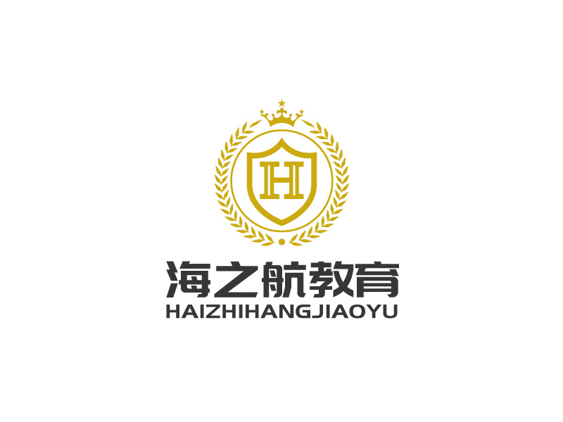 张俊的海之航教育logo设计