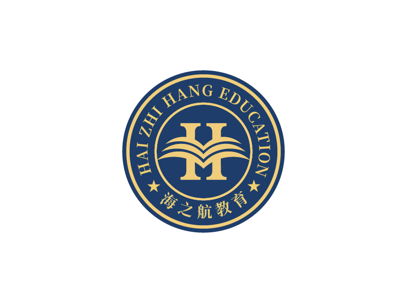 唐国强的海之航教育logo设计